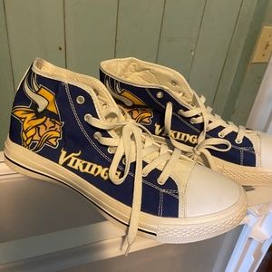 Men's Minnesota Vikings High Top Shoes (BRAND NEW)